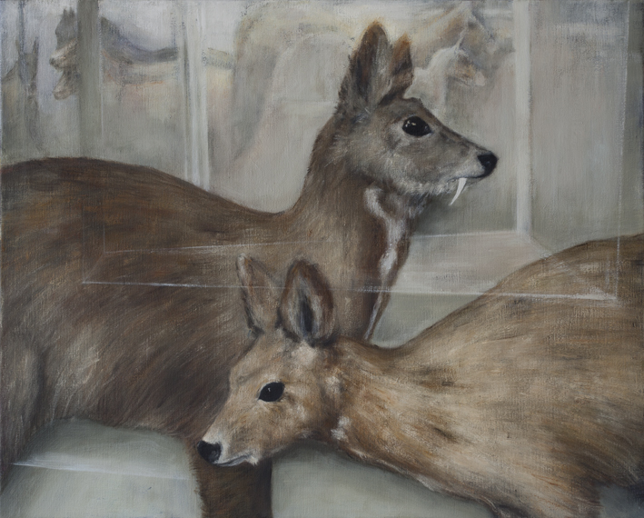 Display (Deer) Oil on canvas 65 x 81 cm 2012