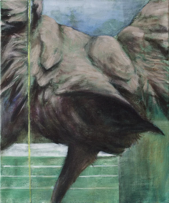 Display (Grus Grus) Oil on canvas 65 x 54 cm 2012