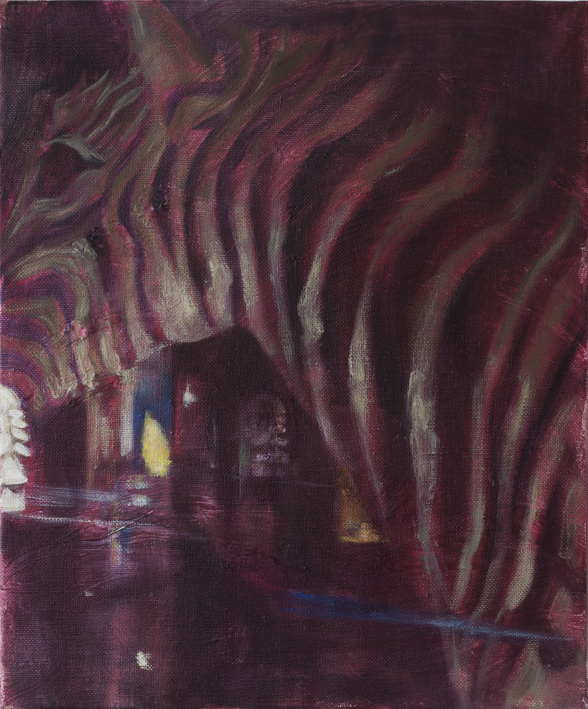Display (Zebra II) Oil on canvas 65x54 cm 2012
