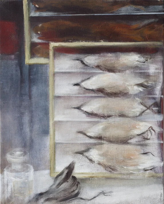 Display (Taxidermy) V Oil on canvas 41 x 33 cm 2013