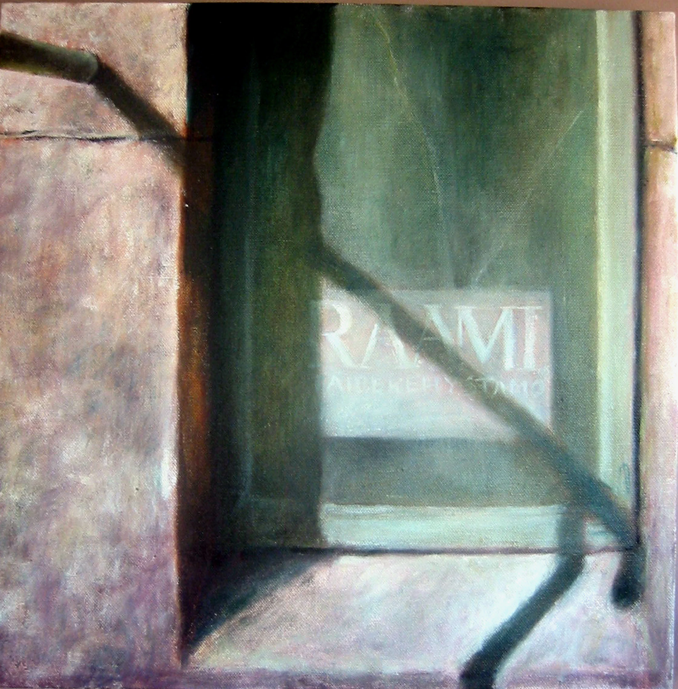 Exterior from frame shop Oil on canvas 40x40 cm 2005