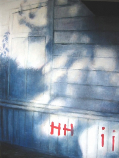   Exterior from abandoned house  Oil on canvas 2006 