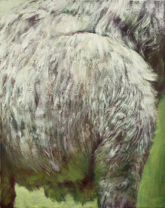   Display (Kangaroo)  Acrylic and oil on canvas 92x73 cm 2014–15    