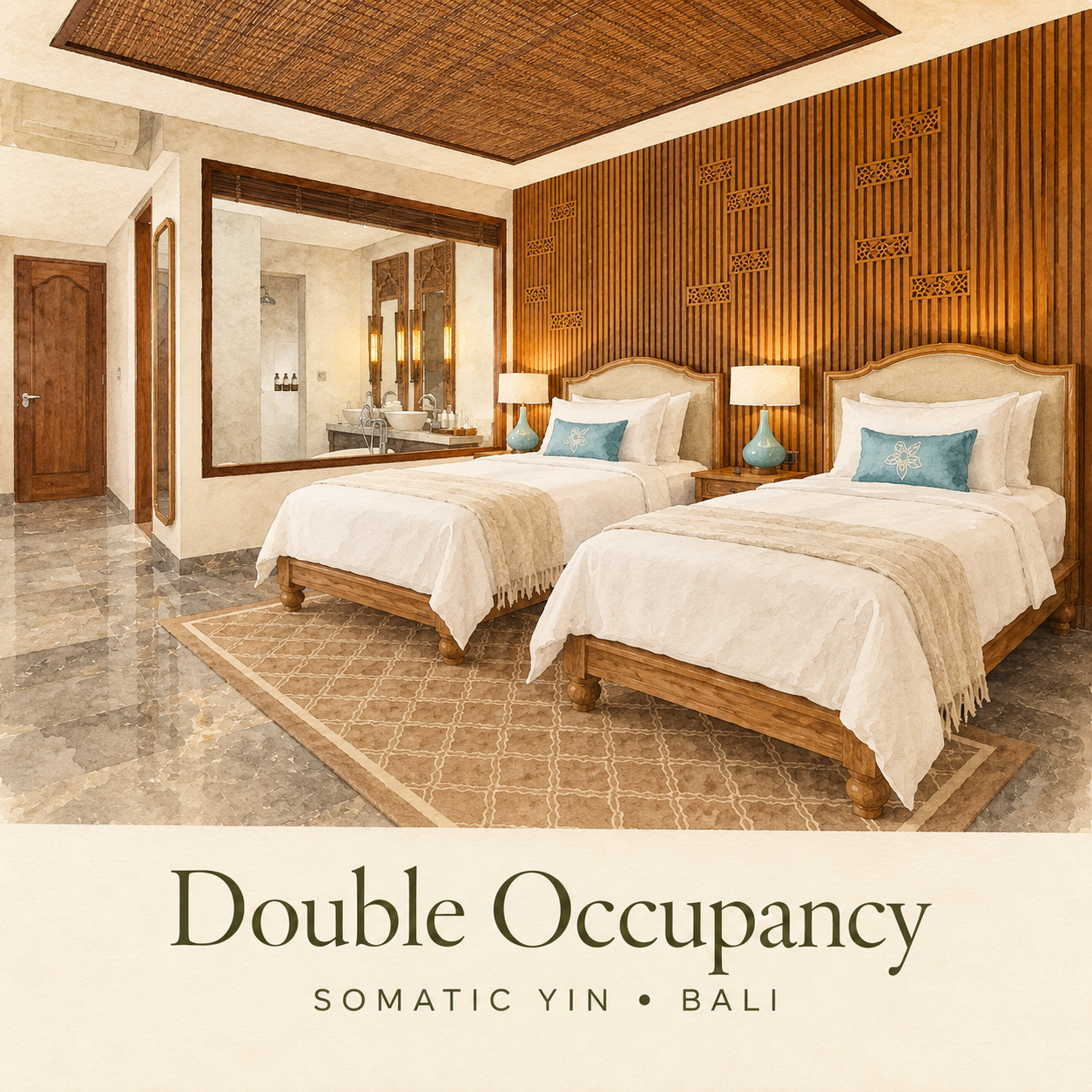 Shared River Suite · Double Occupancy