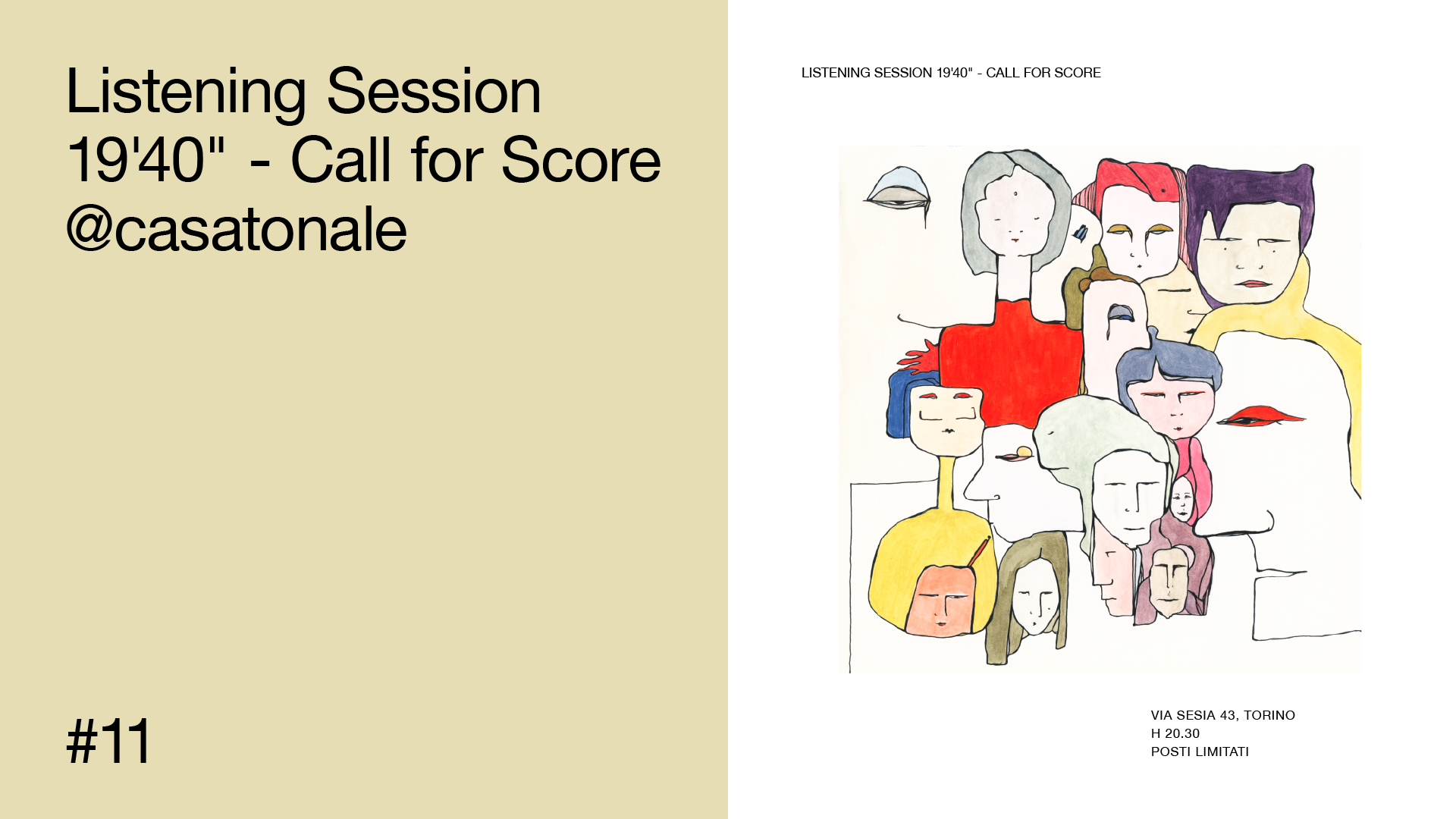 Call for Scores a Pietra Tonale