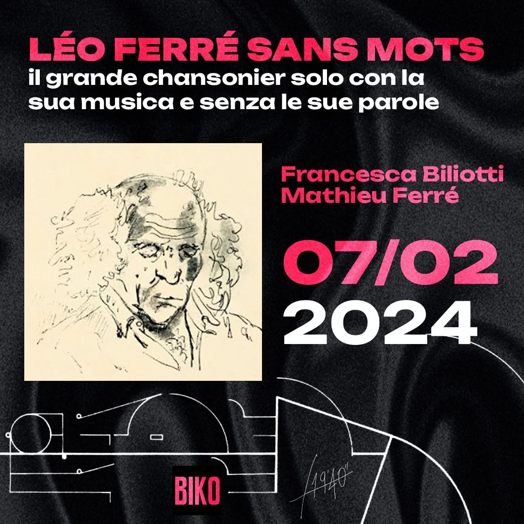 Léo Ferré sans mots live @BIKOclub