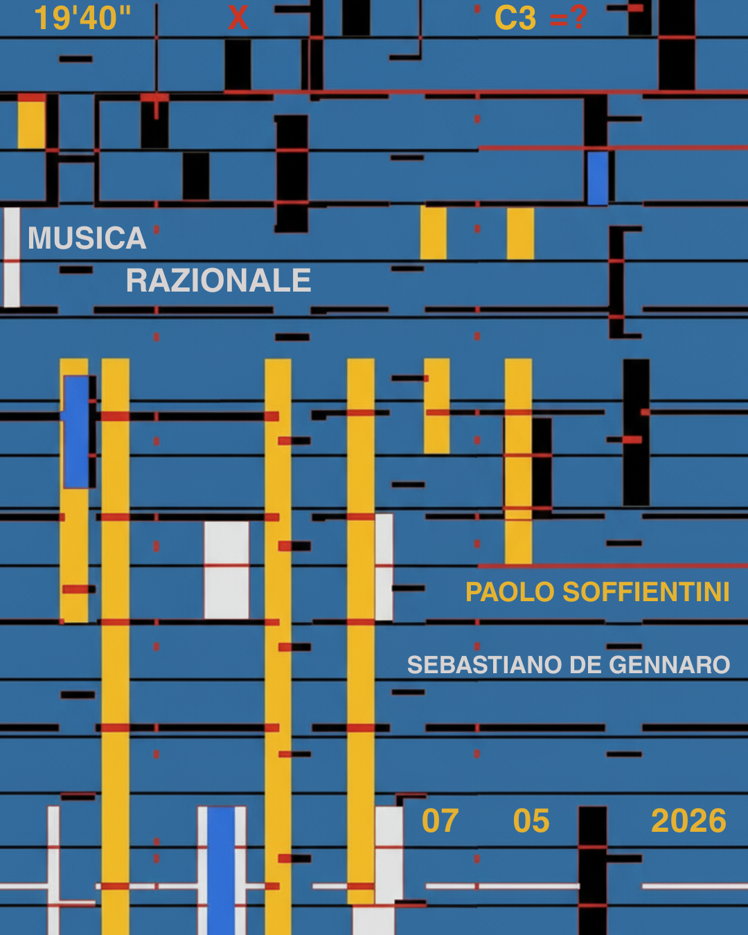 19’40” x C3 = ? (musica razionale)