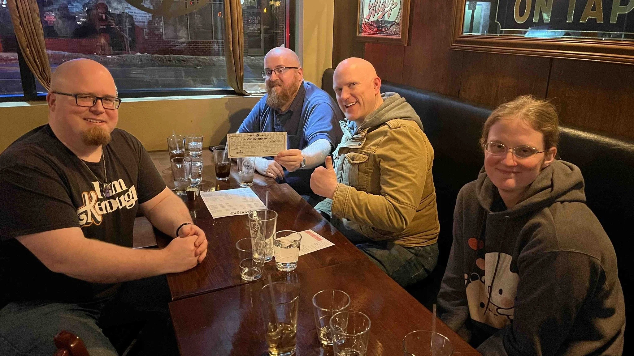 Nothing like a room full of grown adults arguing over an answer they&rsquo;re absolutely sure about. 🧠🍻

Big love to our recent Trivia Mafia winners. Strong minds. Stronger opinions.

Trivia kicks off at 8:30pm every Tuesday. Bring your crew. Bring