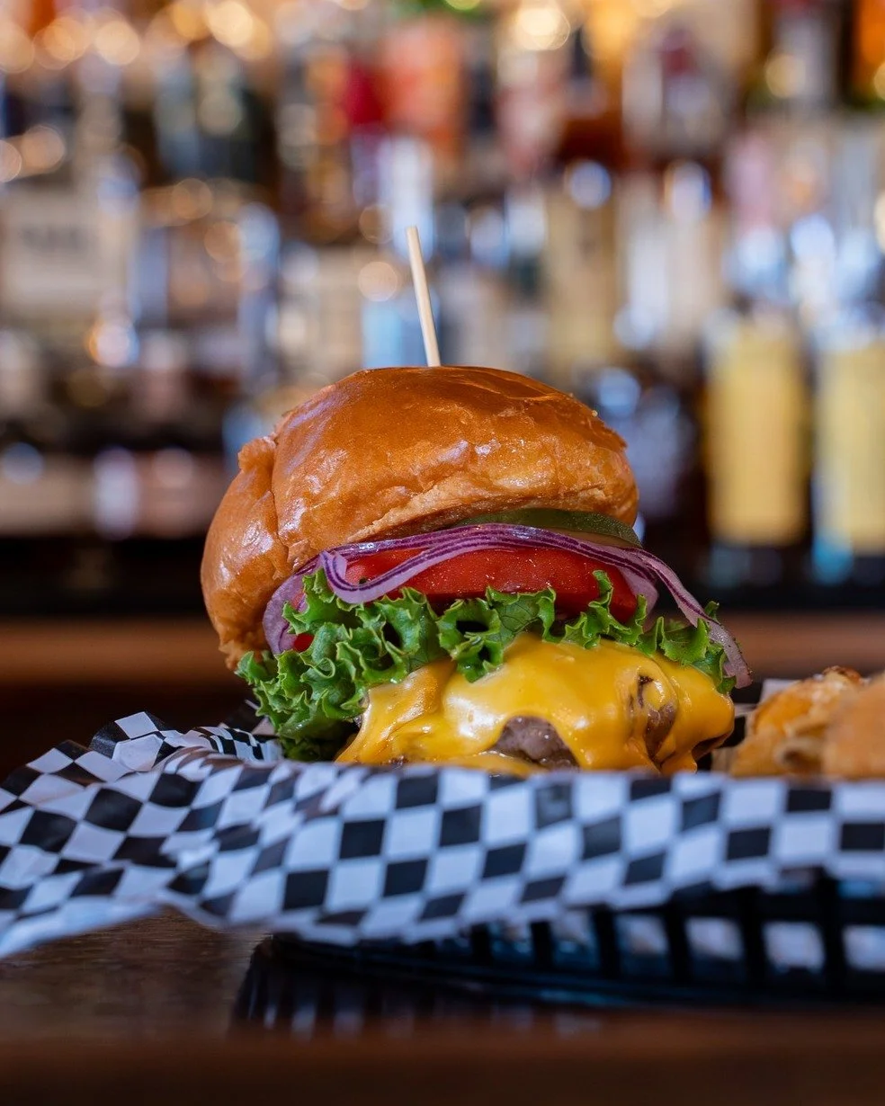 The Classic Double. 🍔 Two Angus patties, American cheese, lettuce, tomato, onion, pickles, fancy sauce, all on a milk bun.

Simple. Proper. Delicious.