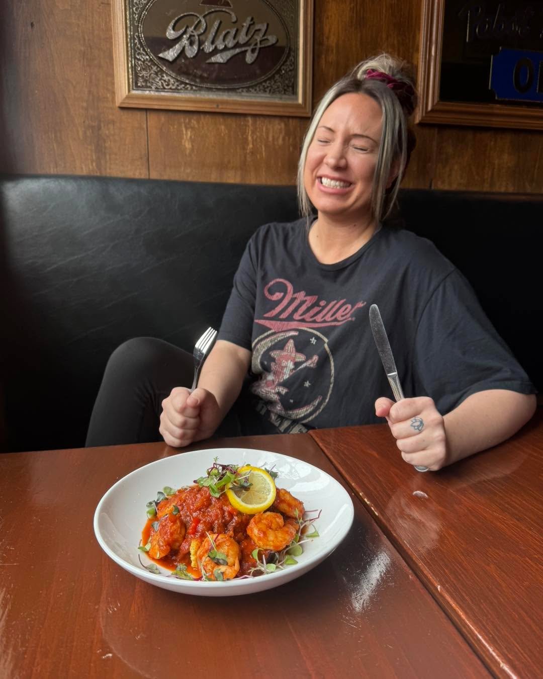 Nachelle is SO excited to have Shrimp and Grits as our special through Friday 3/13! 😋 Stay tuned for some fun St. Patrick&rsquo;s Day specials 👀

Our Wing flavor today is Cajun dry rub served with ranch. Available while supplies last.