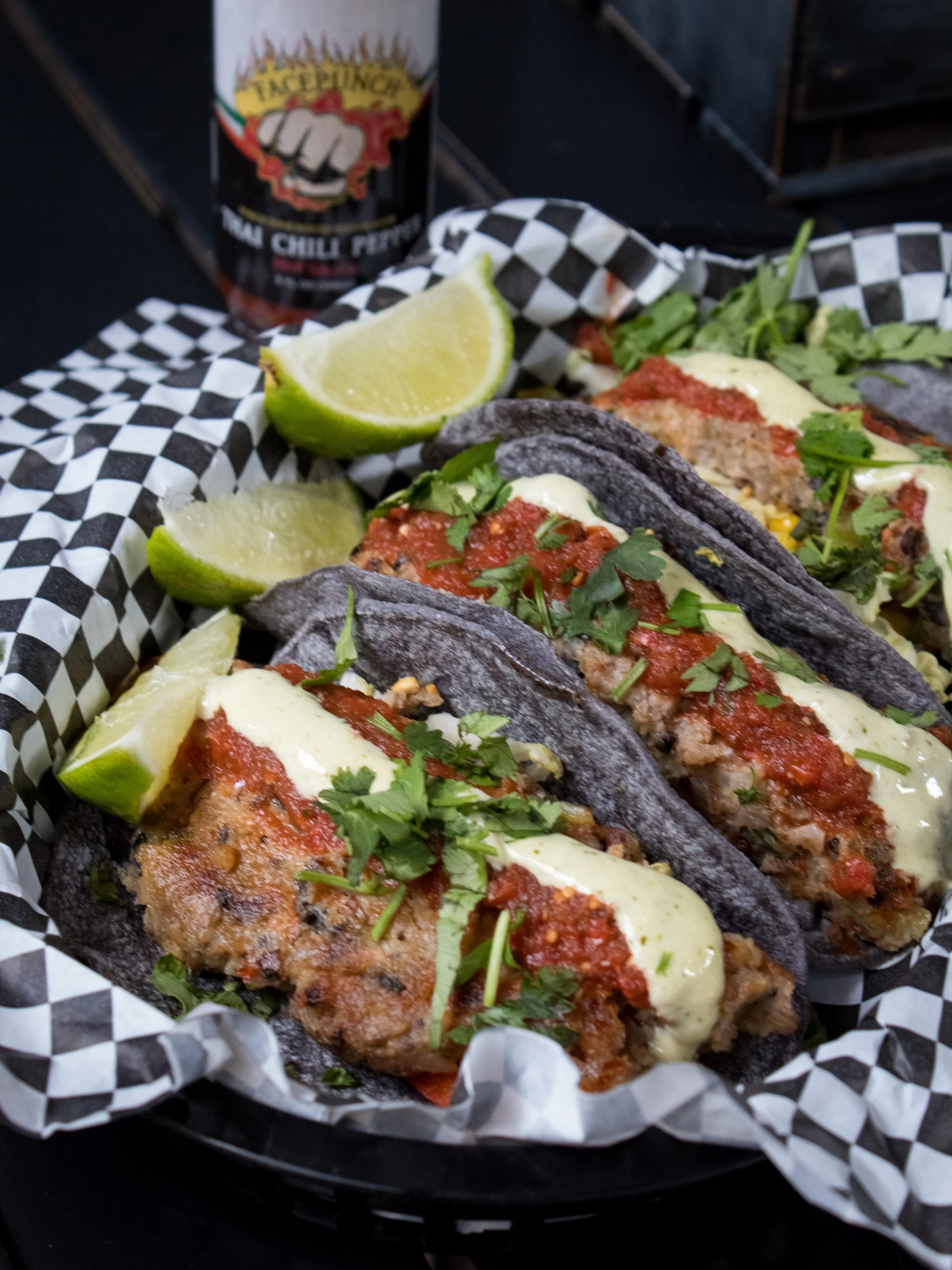 Our Mixed Bean Tacos come loaded with corn &amp; napa cabbage slaw, cilantro, chipotle salsa, cumin lime aioli, all nestled in warm corn tortillas.

Looking for something different? We&rsquo;ve also got Braised Brisket, Seasoned Chicken, and Wild Cau