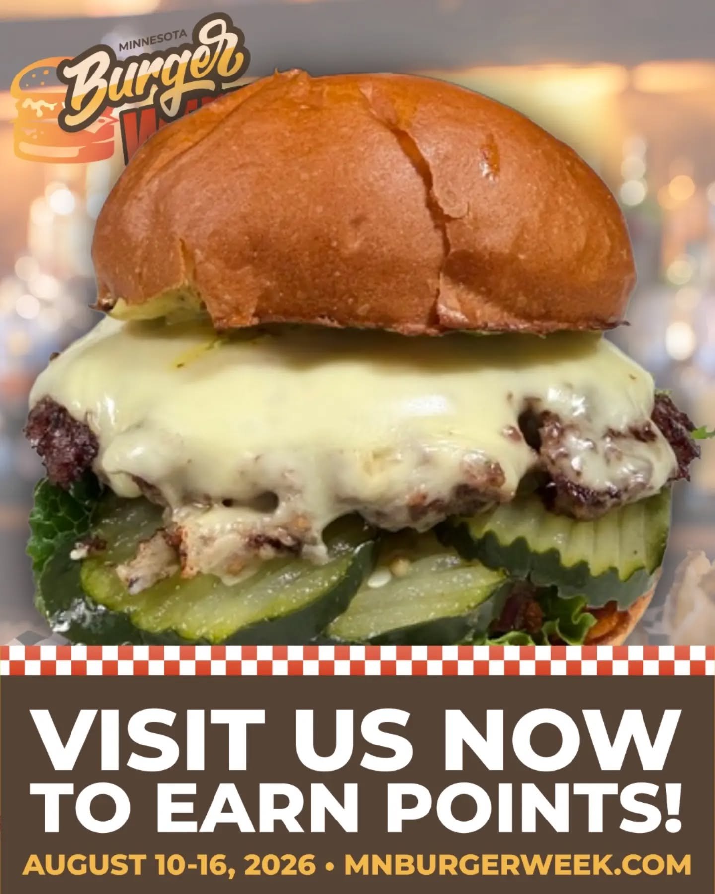 Last call for The Zippy. 🍔

Today is the final day of Minnesota Burger Week, which means it&rsquo;s your last chance to grab our $10 Zippy: CAB beef, white American cheese, saut&eacute;ed red onion, zesty dill pickles, green leaf lettuce, and creamy
