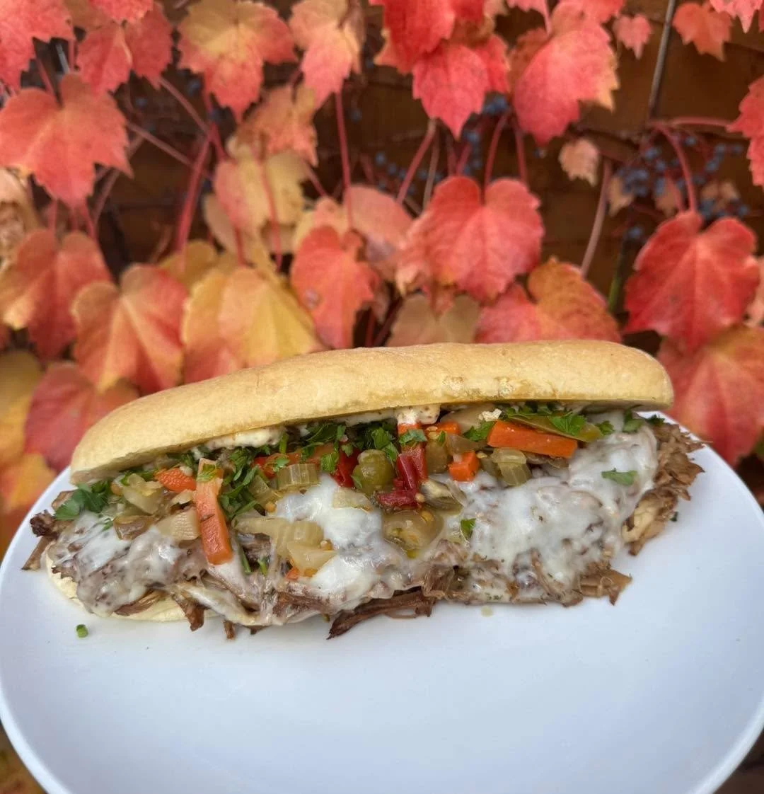 Hot Brunson is our special this week 😋 braised brisket, Giardiniera, smoky provolone, and creamy mustard on a hoagie. $18 Available 10/28-11/3

Last week to get your hands on the Creole Butter wings!! Get em while you can. 

Also tonight we have a t
