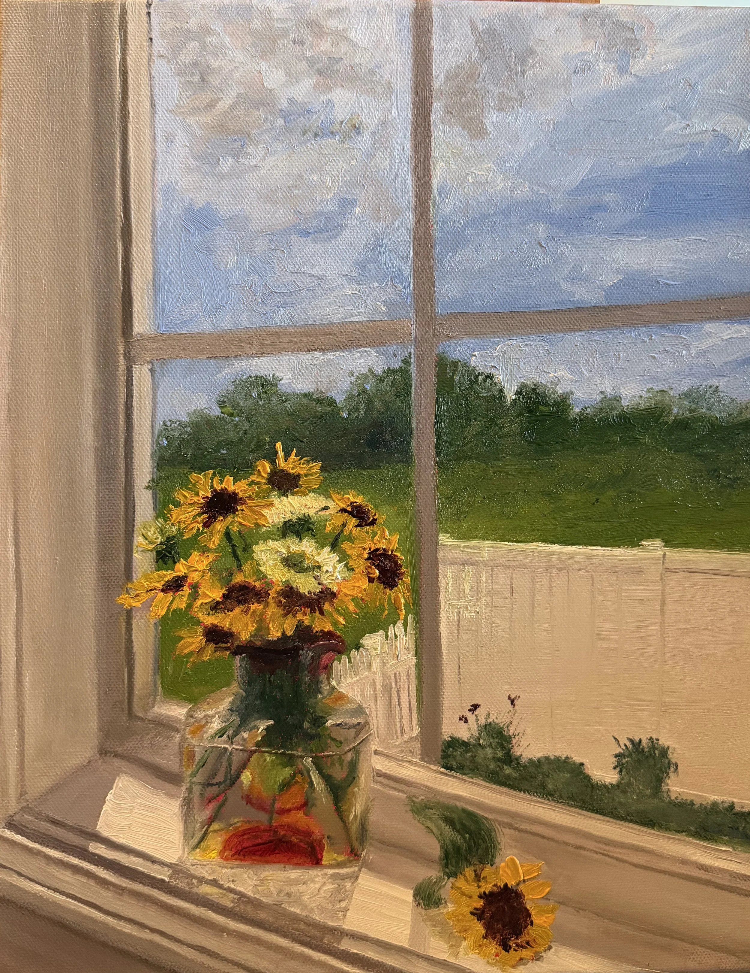 Still Life with Sunflowers; 2026