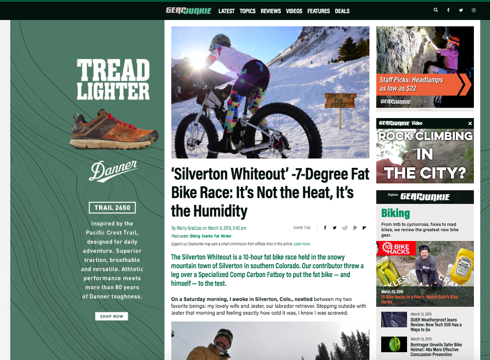 BlackStrap in Gear Junkie