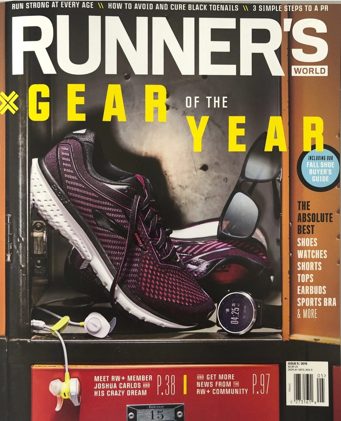 SAXX in Runner's World's Gear of the Year - Print