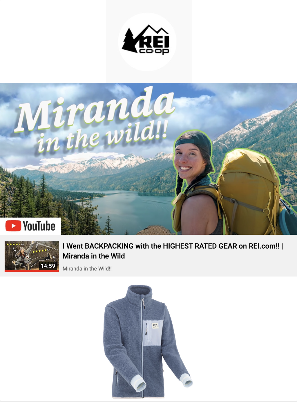 REI- Miranda in the Wild