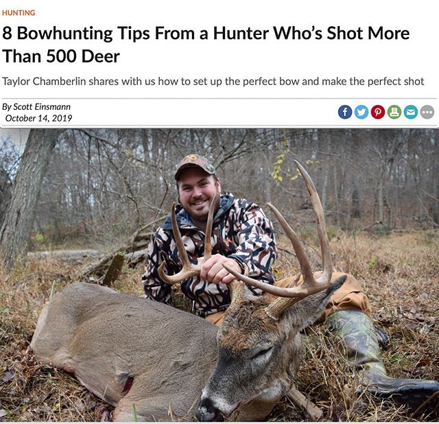 I&rsquo;ve never met a more disciplined and dialed-in bowhunter than @urbanbowman . He hunts more days in a year than most people will hunt in a lifetime and never loses that opening day excitement even on his 200th day hunting. I learned a ton hangi