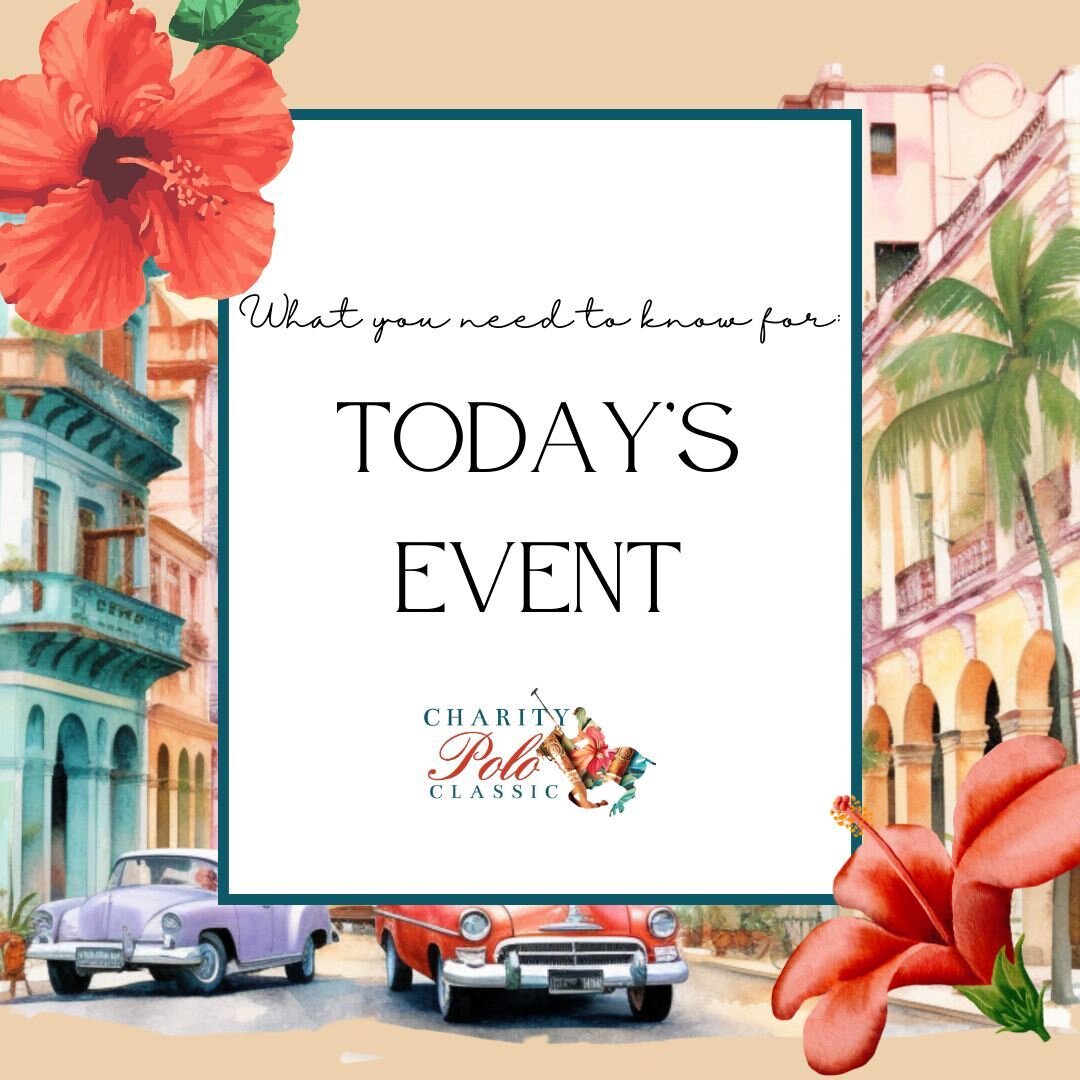 We've waited all year to celebrate the 12th Annual @morganautogroup Charity Polo Classic presented by @coxautomotive with you!⁠
⁠
Here's what you need to know about today's event:⁠
⁠
🐎 Tickets are SOLD OUT. They are NOT available to purchase at the 