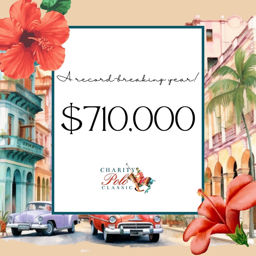 WOW! You have outdone yourselves! Thanks to our sponsors, vendors, and supporters of the 12th Annual @morganautogroup Charity Polo Classic presented by @coxautomotive, we raised a RECORD-BREAKING $710,000 to benefit local charities @bbbs_tampabay @cl