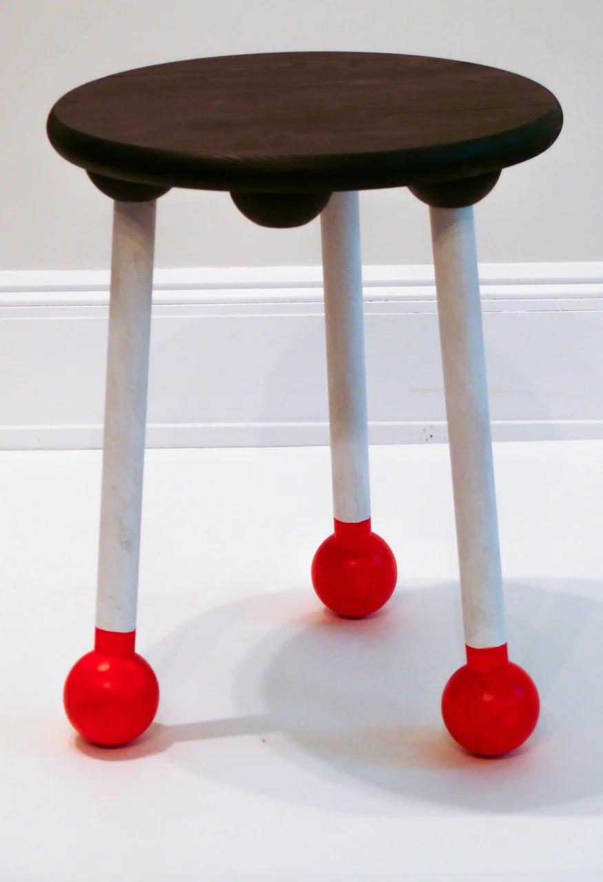 The "CUTE TABLES" — original ART/design by LS