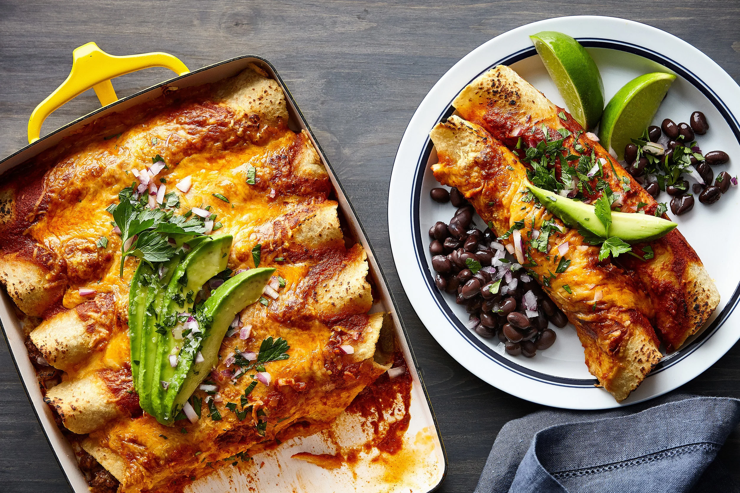 Enchiladas Rojas