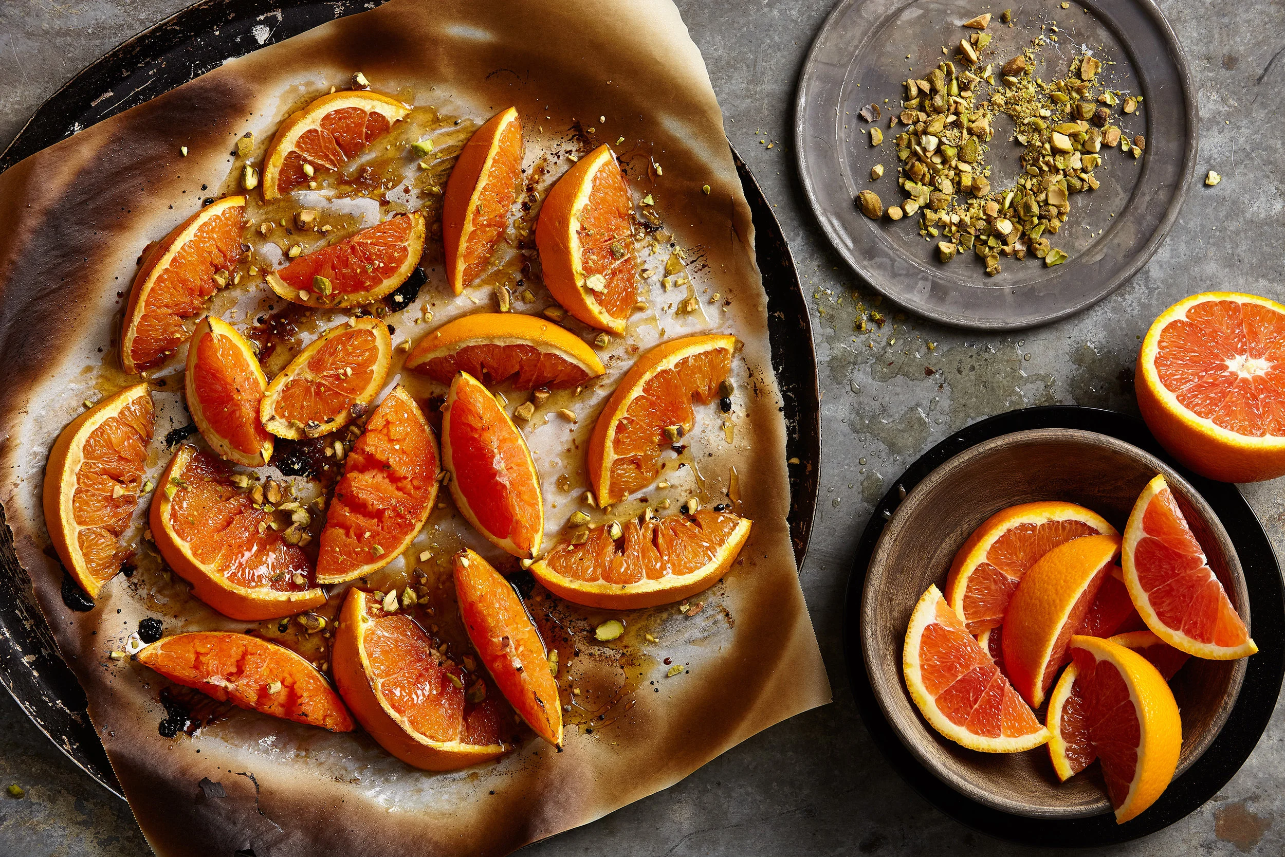 Roasted Cara Cara Oranges