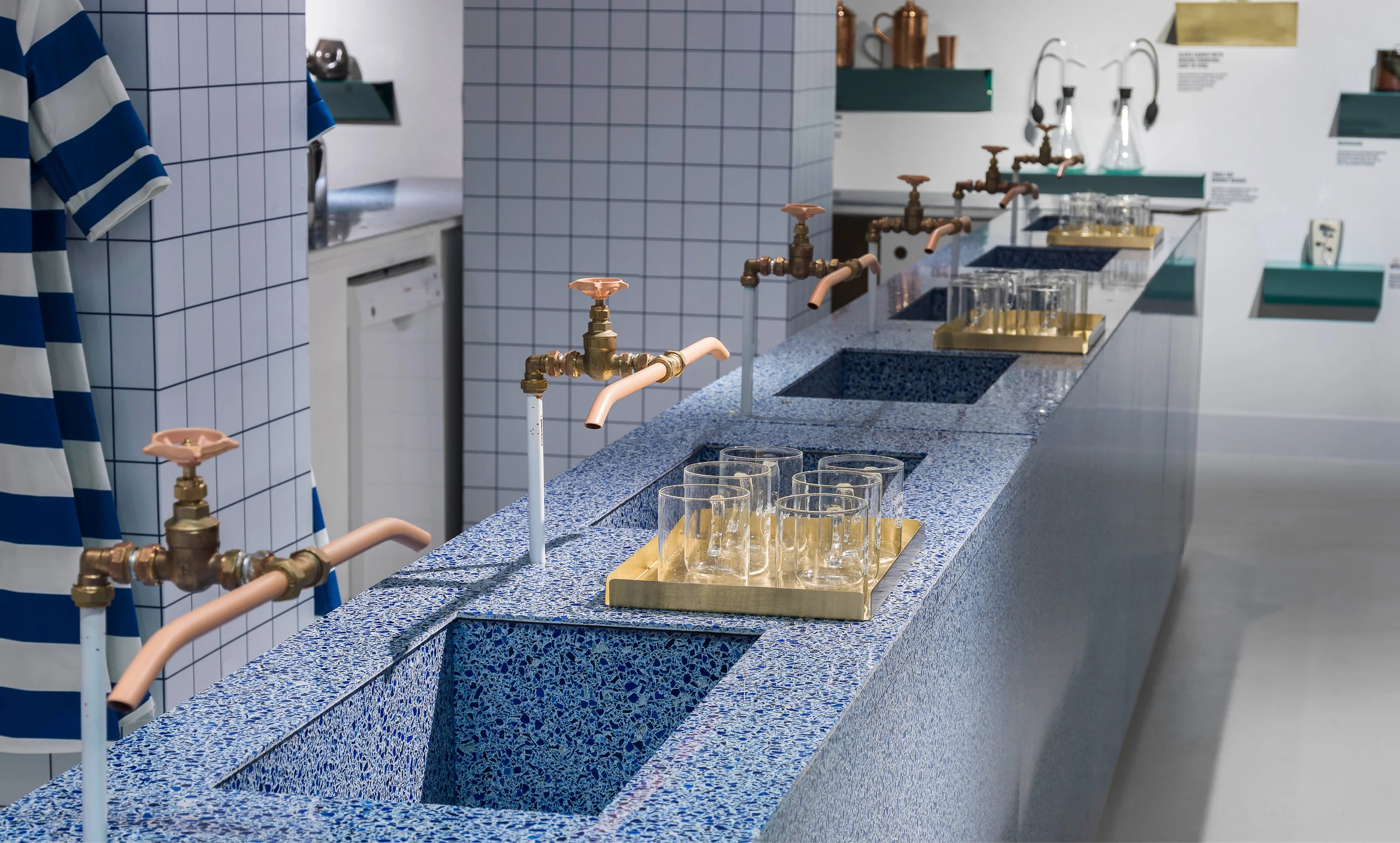 Selfridges Project Ocean Exhibition and Water Bar