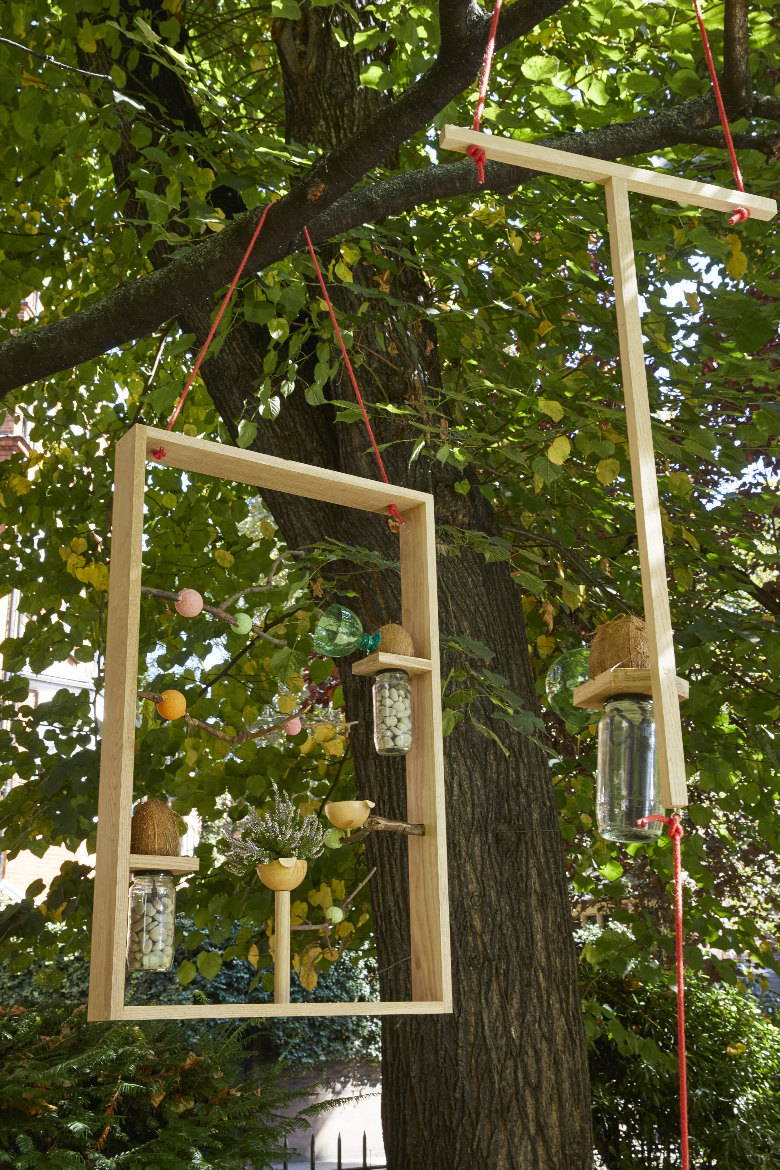 Nature Scenes by Interaction Research Studio for Brompton Biotopias in Alexander Square Garden, Nature/Nurture 2019