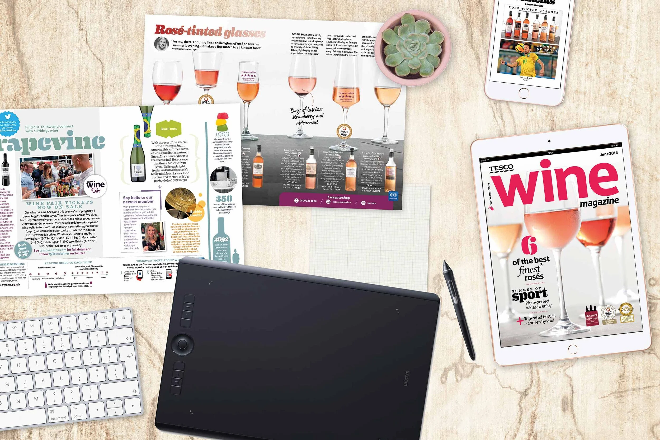 Tesco Wine • Designing an app