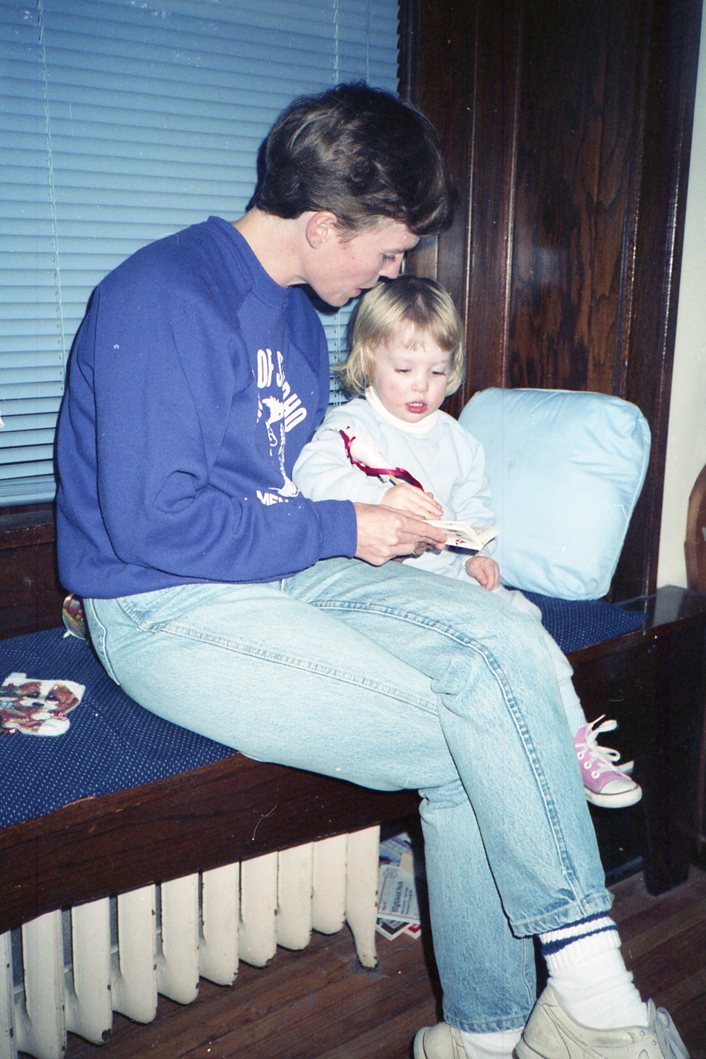 Me and my mom circa 1988.