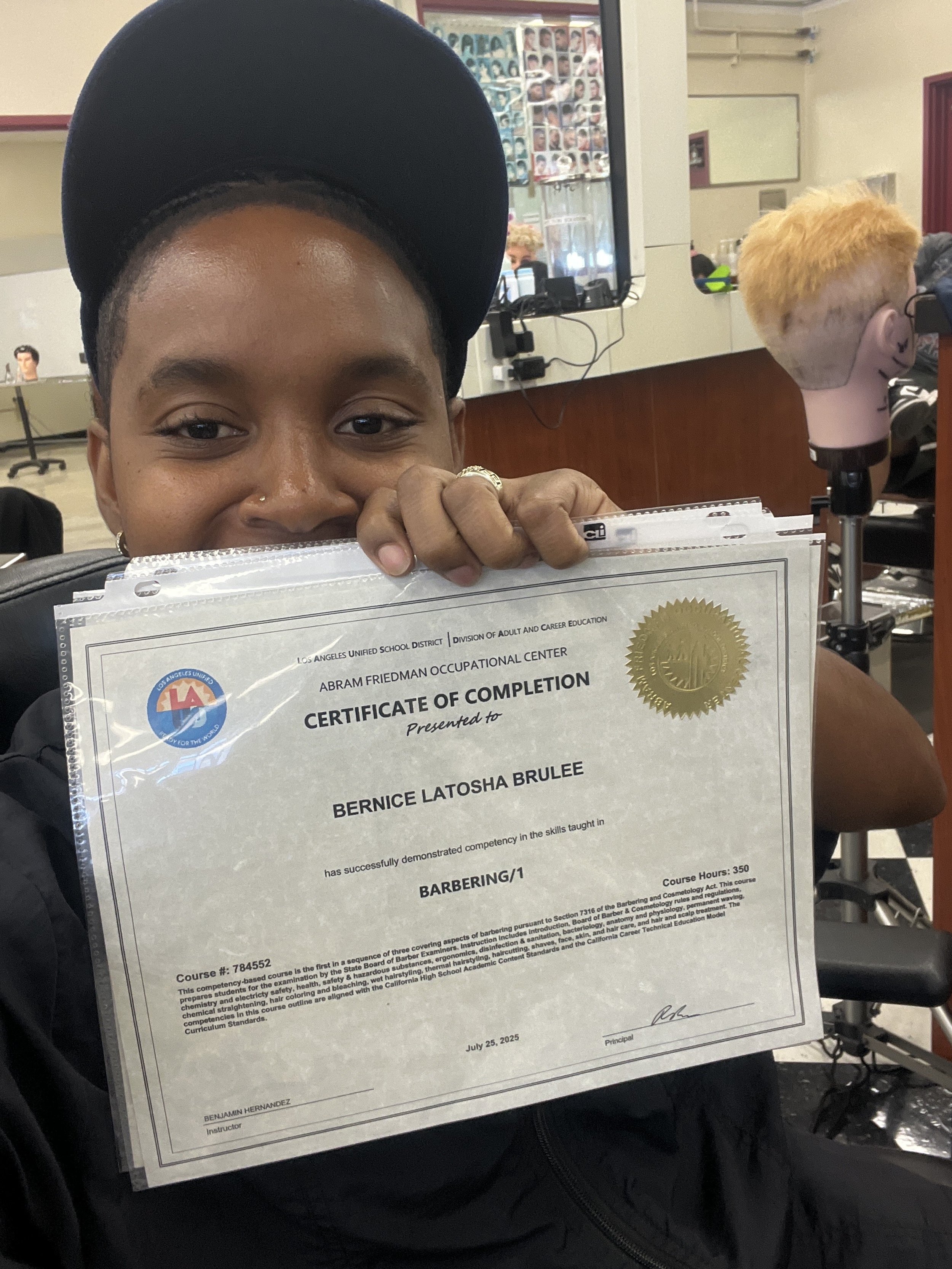 Fresh Starts, Fresh Cuts: Cali’s Story of Resilience