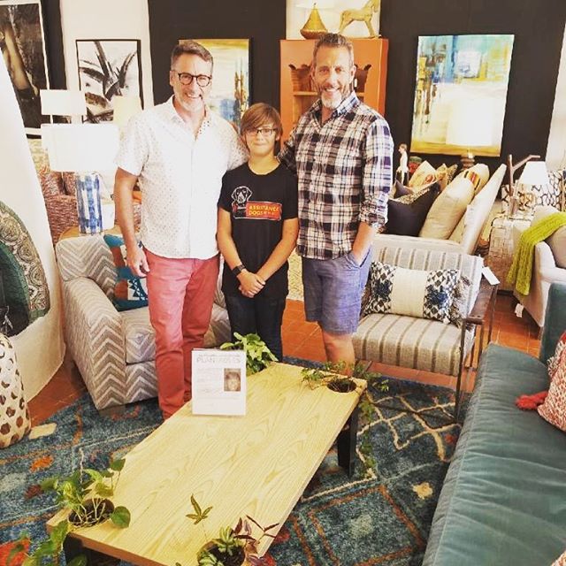 Huge thank you to Jeff &amp; Chris @howyoureside for supporting me. Go by and visit Reside to see the Plantable and all their other great home decor!