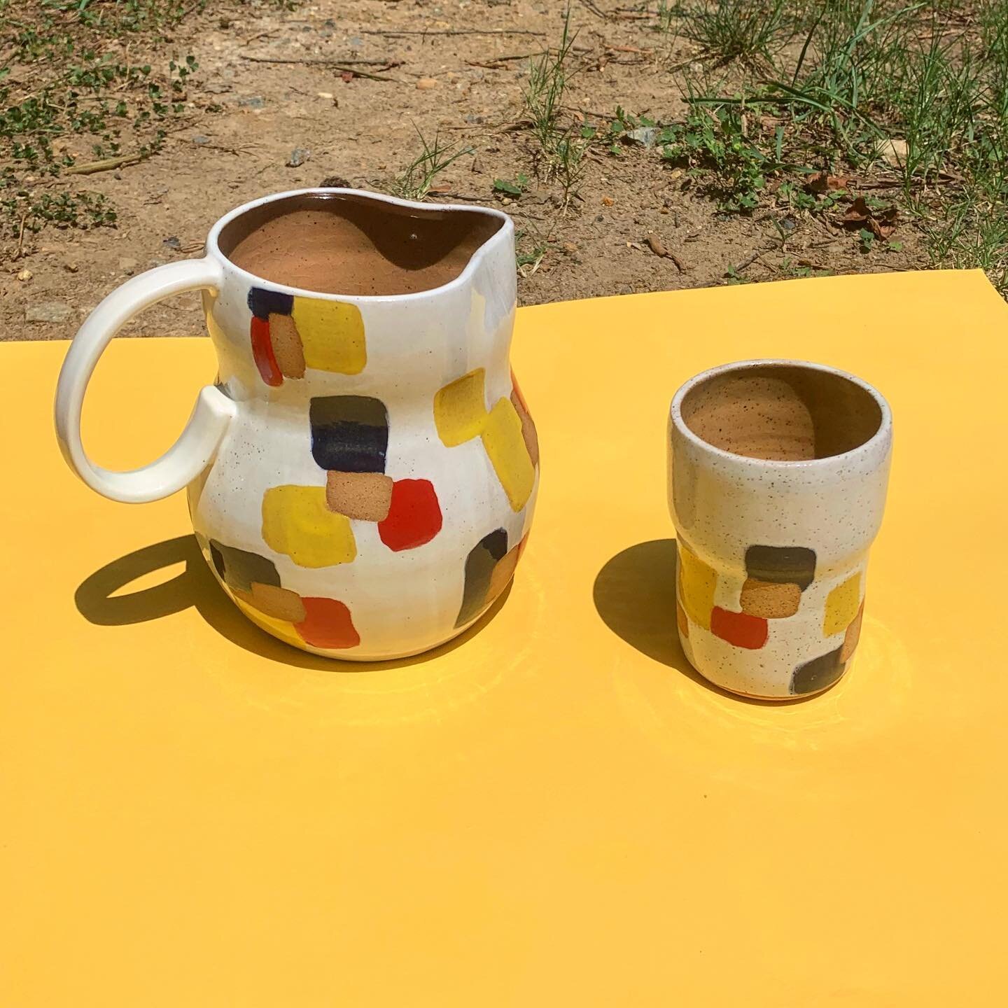 We picnic on paper.