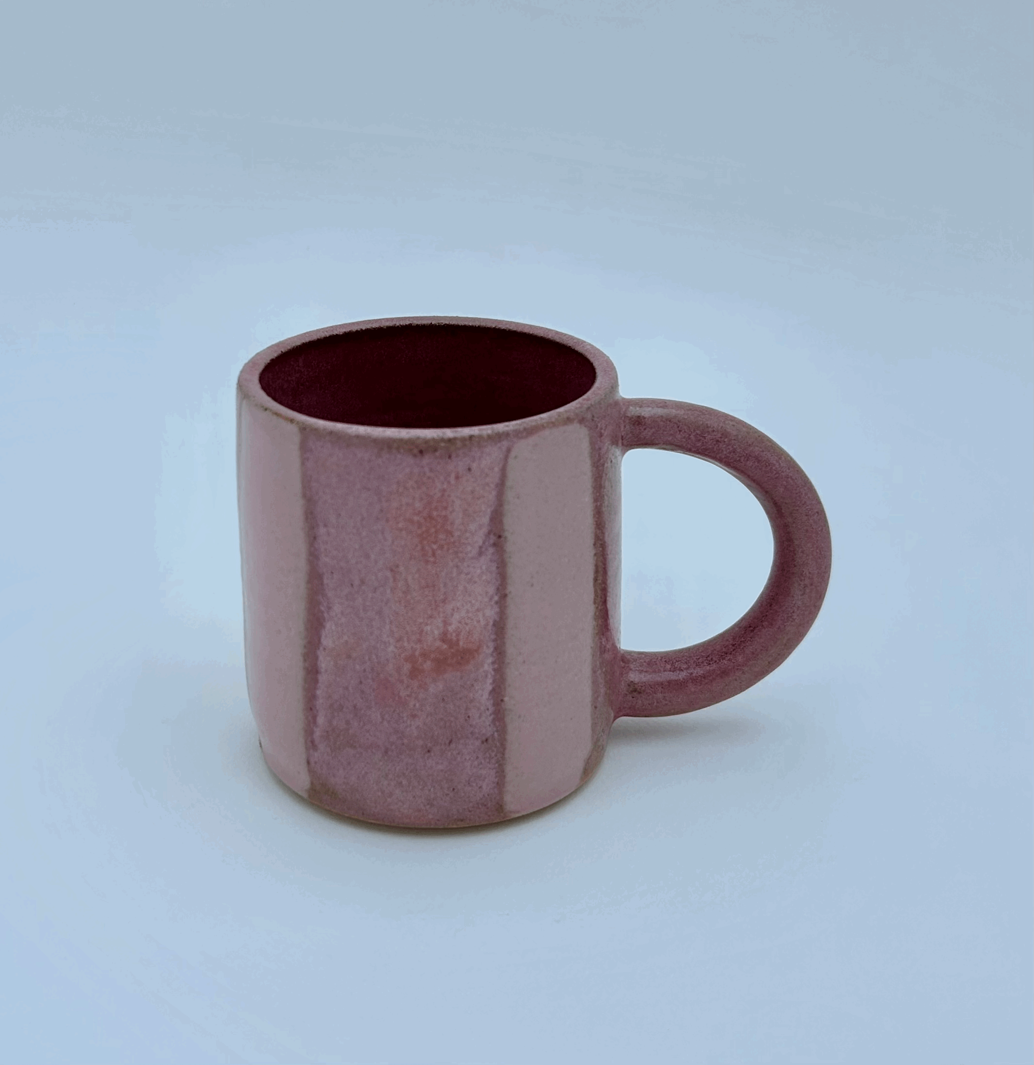 Pink Stripe Mug