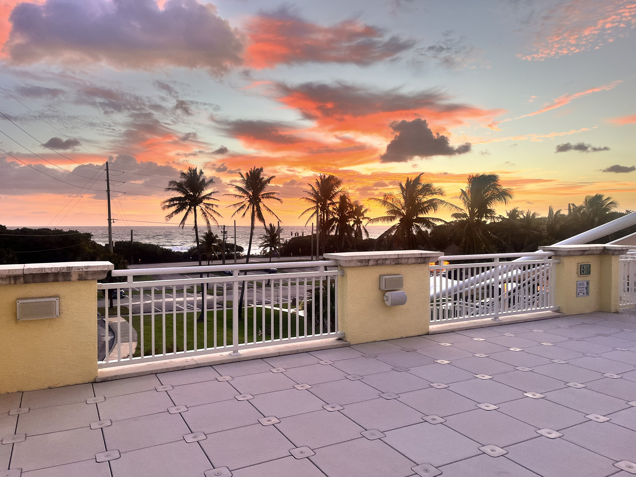 Sunrise Yoga on Loggerhead Sky Deck    