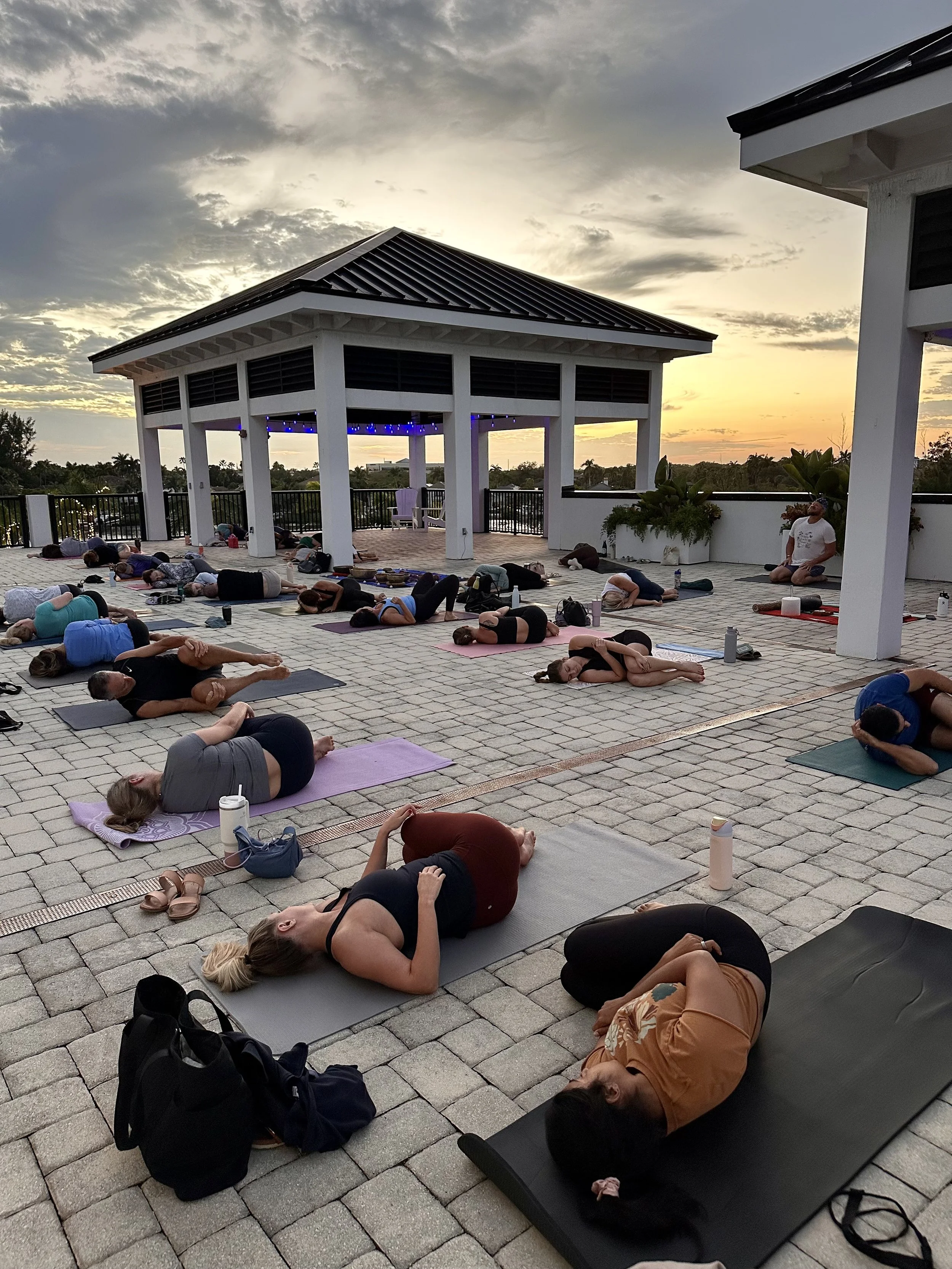 Rooftop Full Moon Yoga   