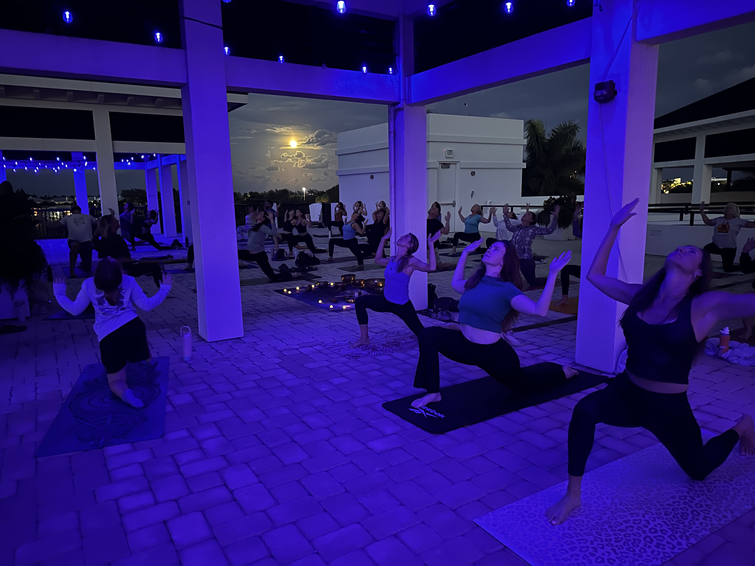 Rooftop Full Moon Yoga &amp; Sound Healing 