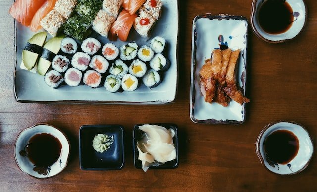 Japanese cuisine sushi