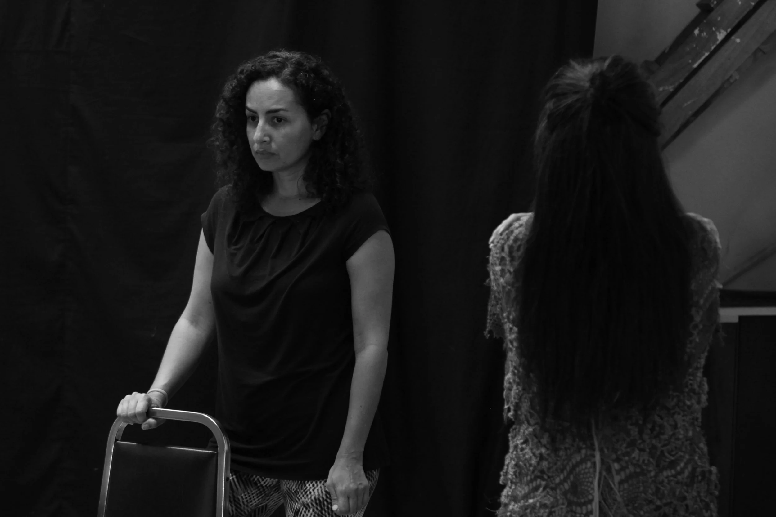 Zarrilli directing Footfalls.jpg