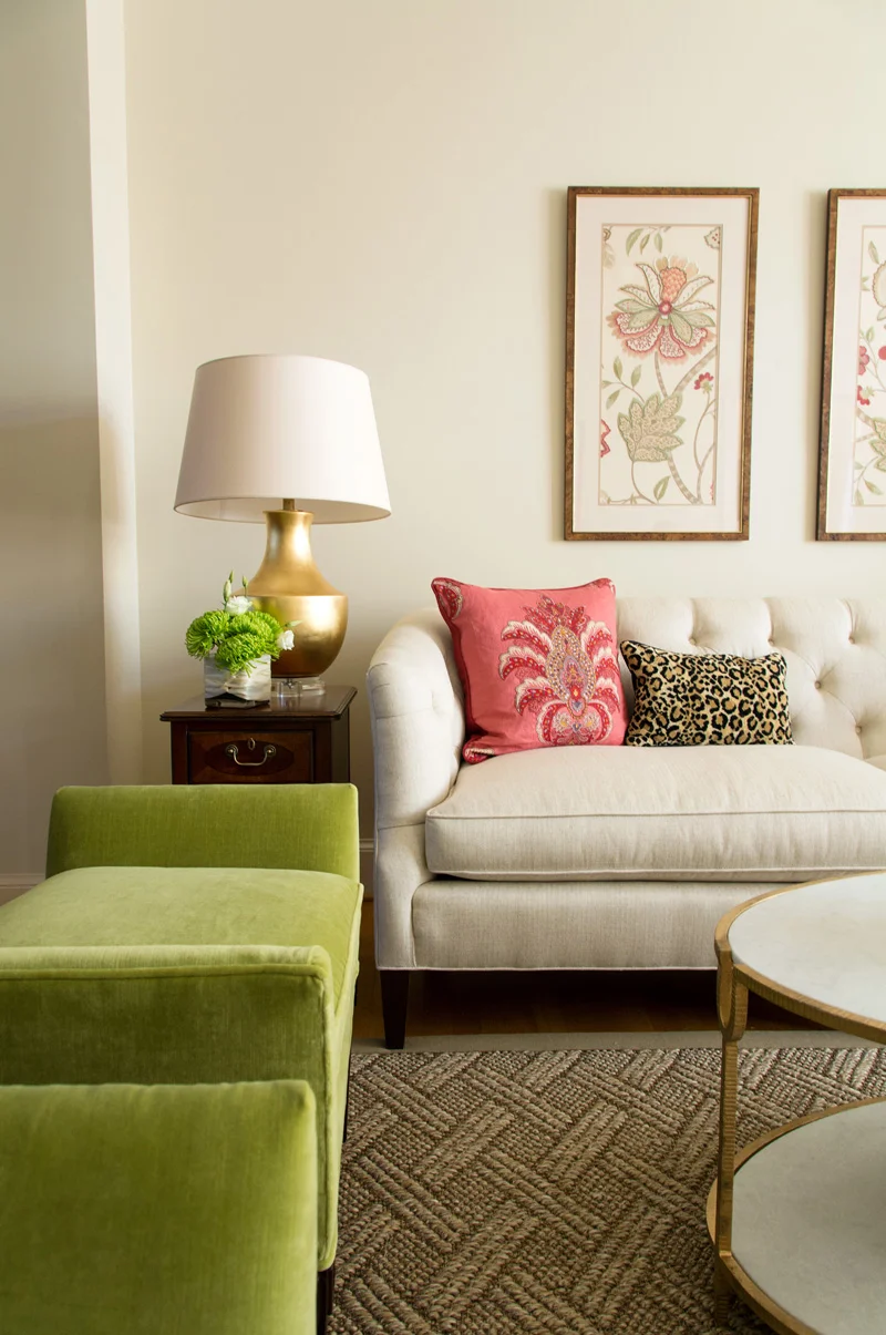 pamelaharveyinteriordesign.com | Pamela Harvey Interiors, LLC | Interior Designer in Huntinghills Virginia | Luxury Home and Condominium Styling on the East Coast | Modern Traditional Living Room Makeover