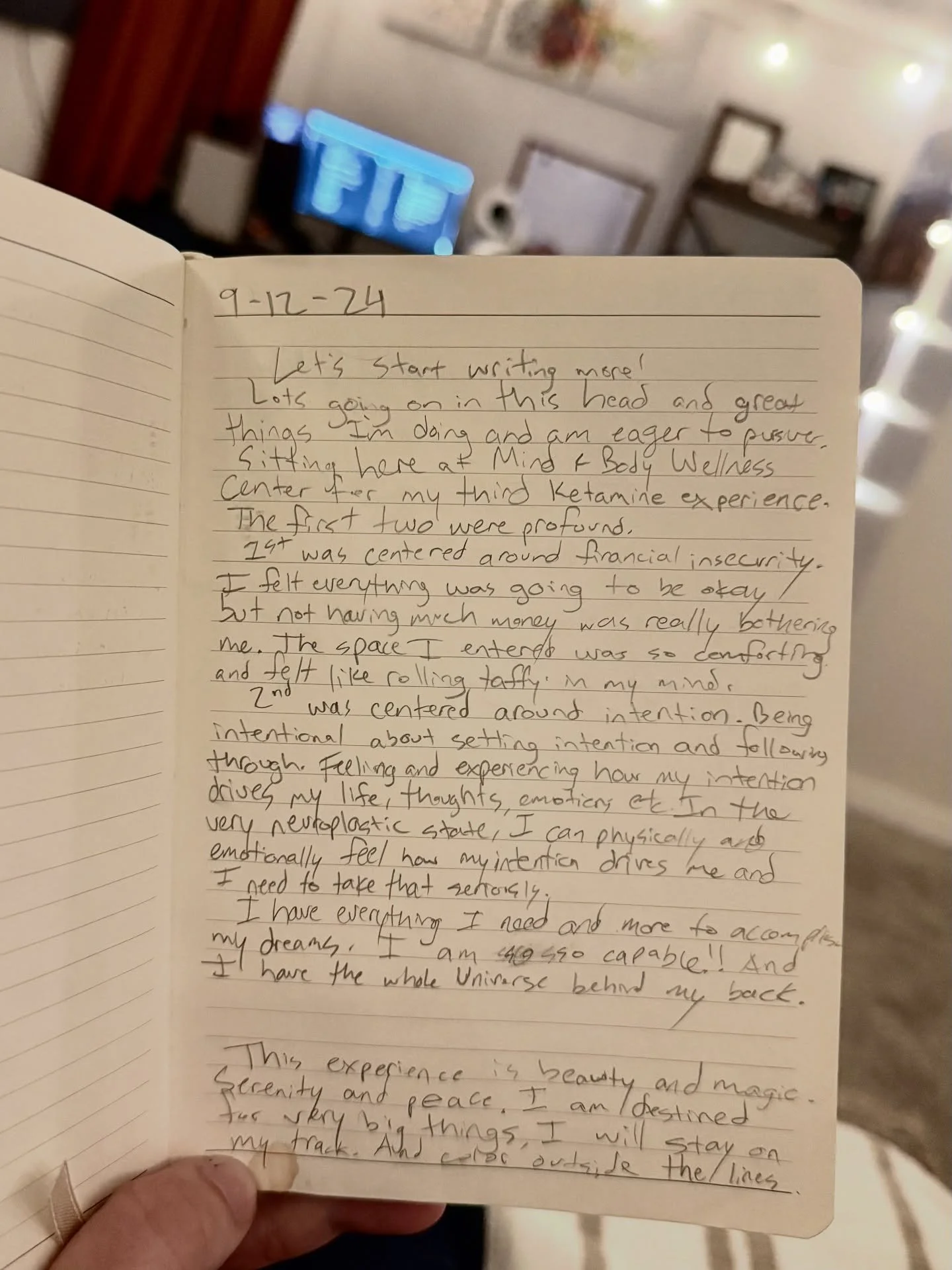 I opened up my journal for the first time in about a year and these were my last notes to myself. The same thoughts and feelings I&rsquo;ve been immersed all year are the same ones that felt so tangibly fresh and alive a year ago during my month of k