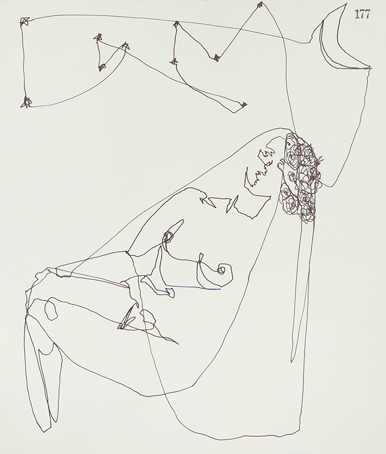 Continuous Line Series #177 (SOLD)
