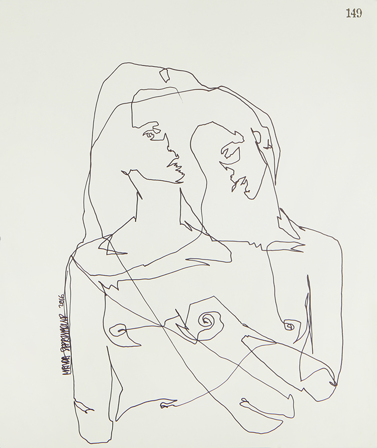 Continuous Line Series #149 (SOLD)