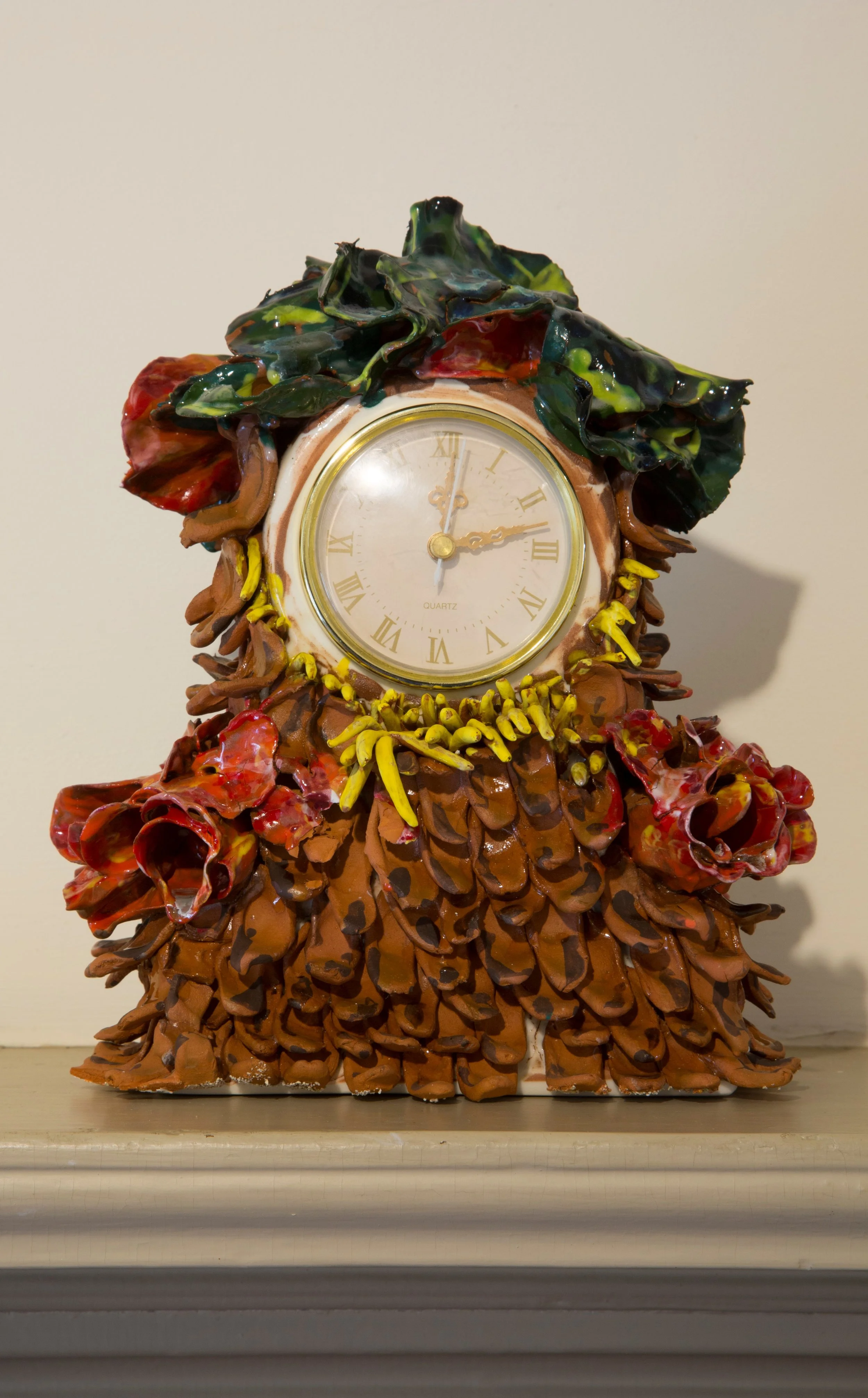 As she ran along the sidewalk she took note of the time and wondered when the day would come when she was not tied to the hands of the clock. Image by Kristoffer Johnson