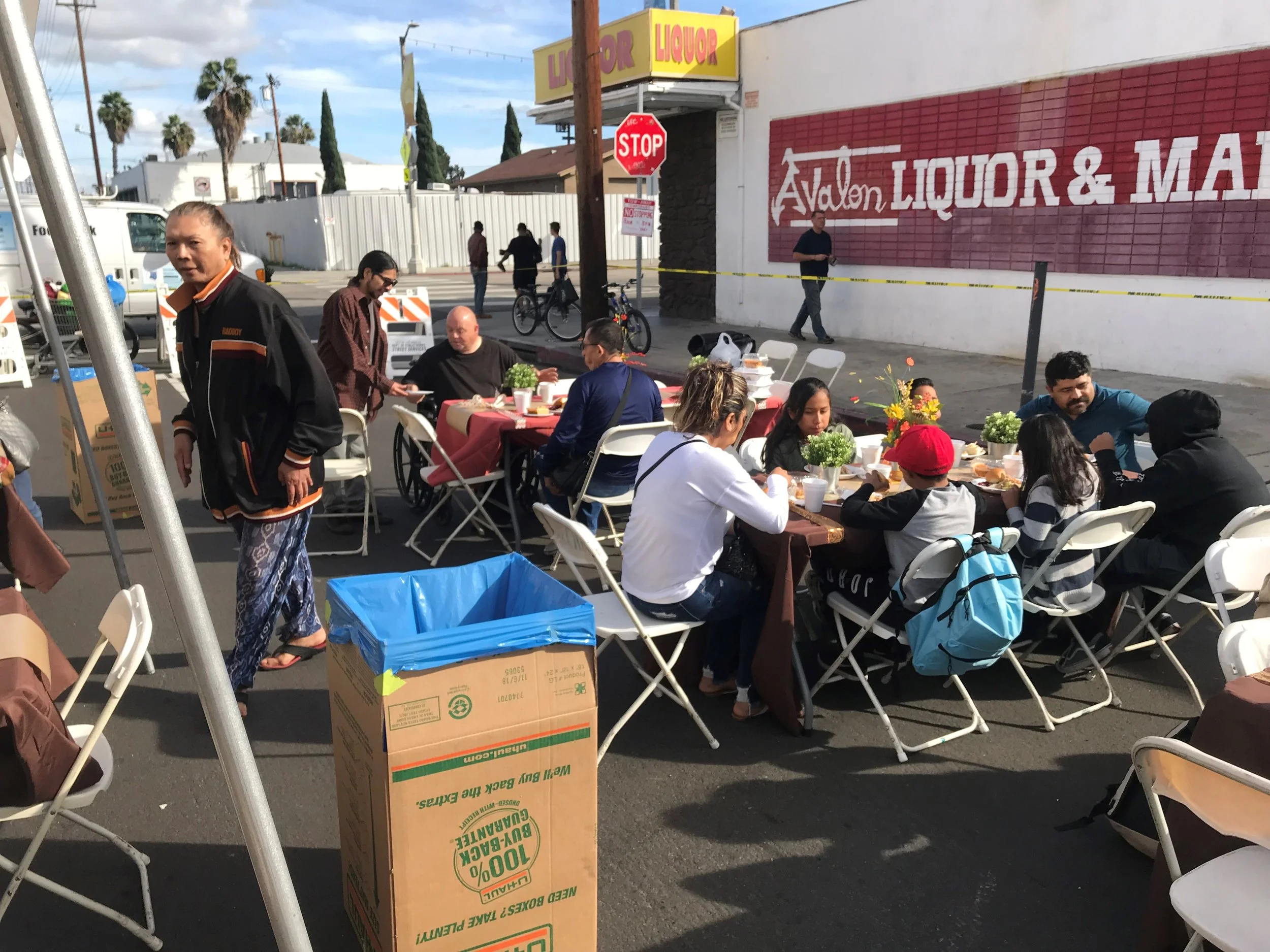 Today we fed over 300 guest from 12- 3 pm