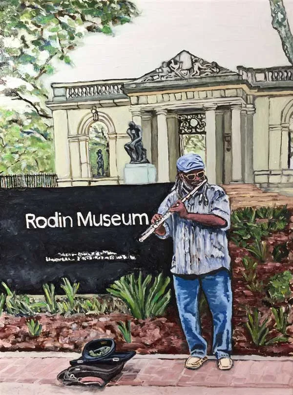 Music at the Rodin Museum, Philadelphia, PA