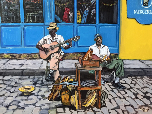 Music at the Merceria - Old Havana, Cuba