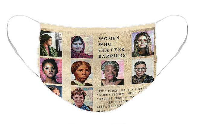 Women Who Shatter Barriers Face Mask