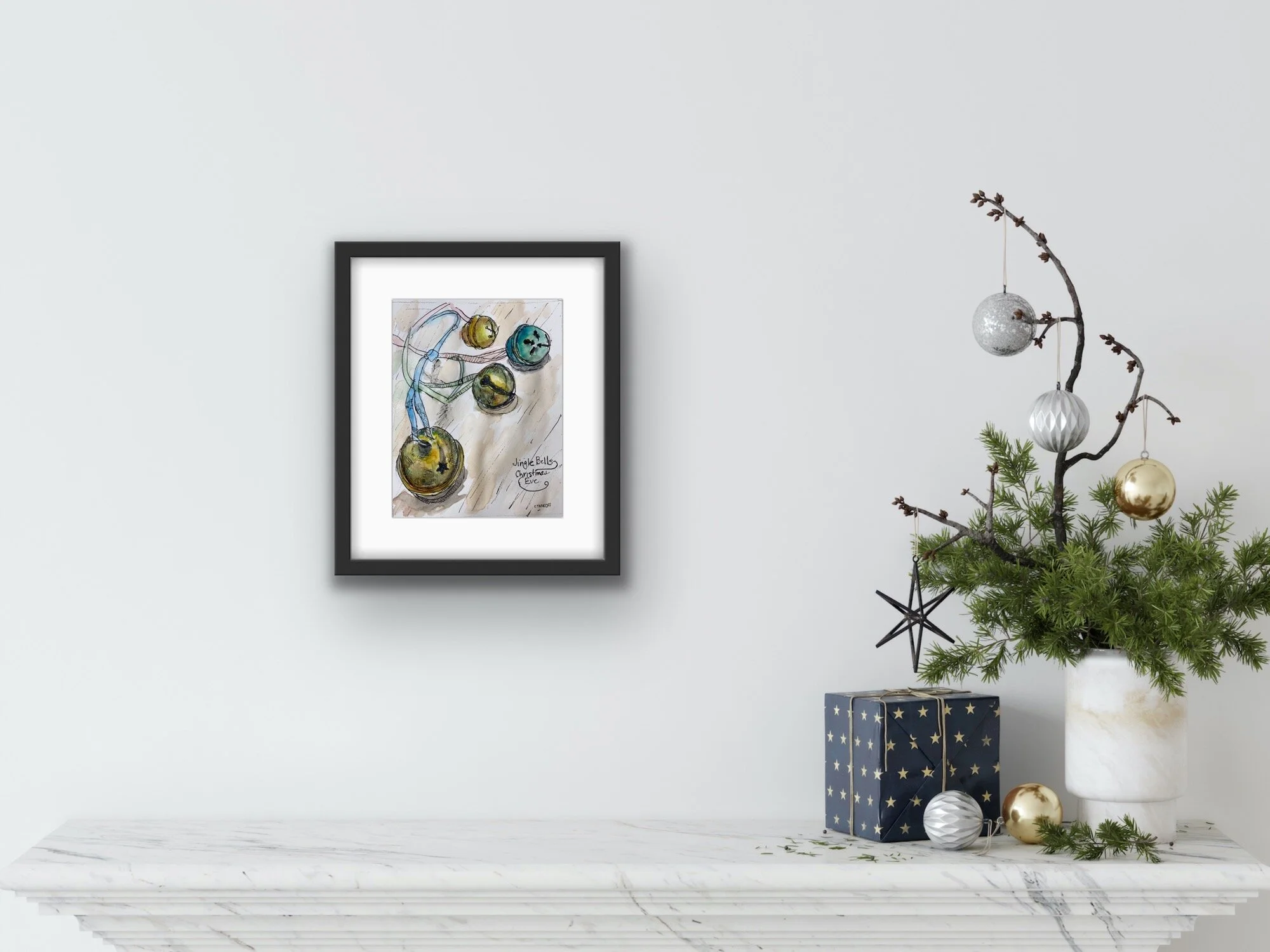 a*a様 絵画原画 『Jingle Bells of Hope』 a*a様 絵画原画 『Jingle